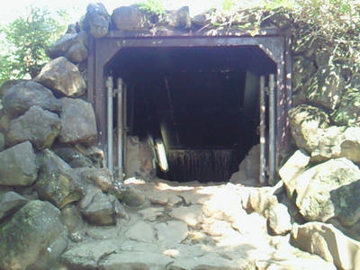ネーブルパークの地下迷路の入り口